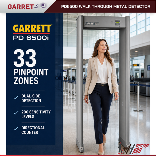 Garrett PD6500i Walk Through Metal Detector