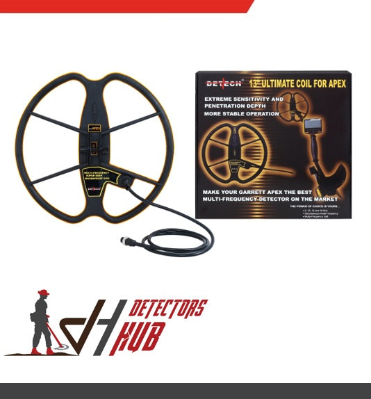 Detech Ultimate 13″ Search Coil for Garrett ACE APEX