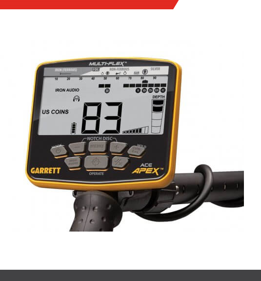 Garrett ACE Apex  WIth 13''x13" Blackdog Coil Metal Detector With Z-Lynk Wireless Headphone
