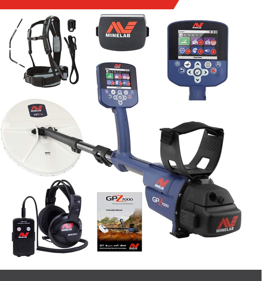 Détecteur de métaux Minelab GPZ 7000