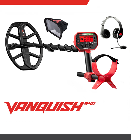 Minelab Vanquish 540 Metal Detector
