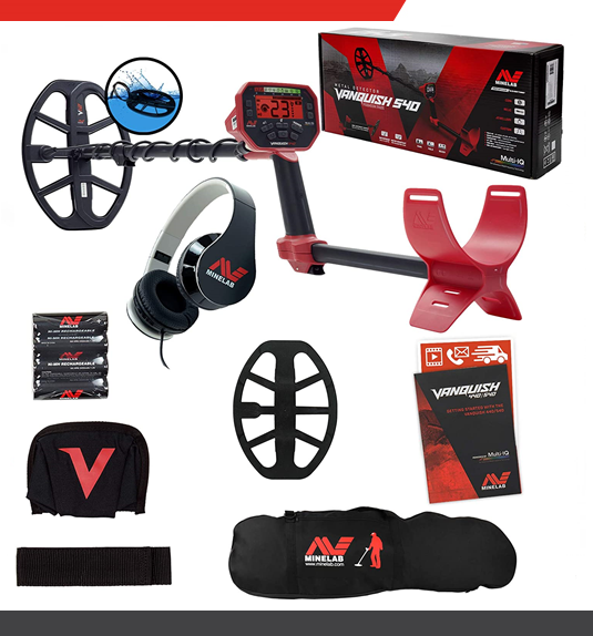 Minelab Vanquish 540 Metal Detector