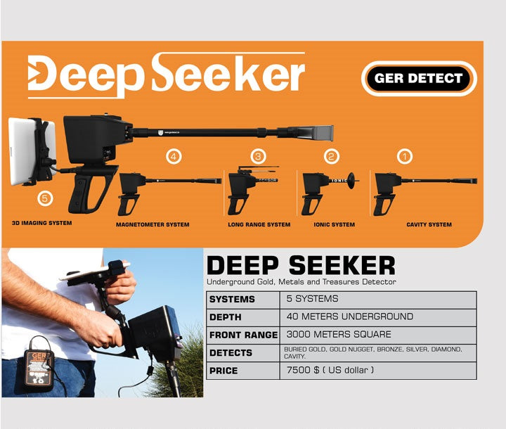 GER Detect Deep Seeker Device Ger detect deep seeker device