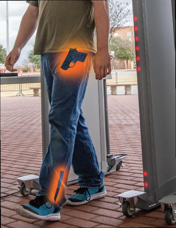 Garrett PD6500i Walk Through Metal Detector