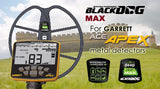 Blackdog Max Coil 13x13 Inch DD for Garrett Ace Apex Metal Detector