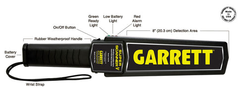 Garrett Super Scanner V Hand-Held Metal Detector